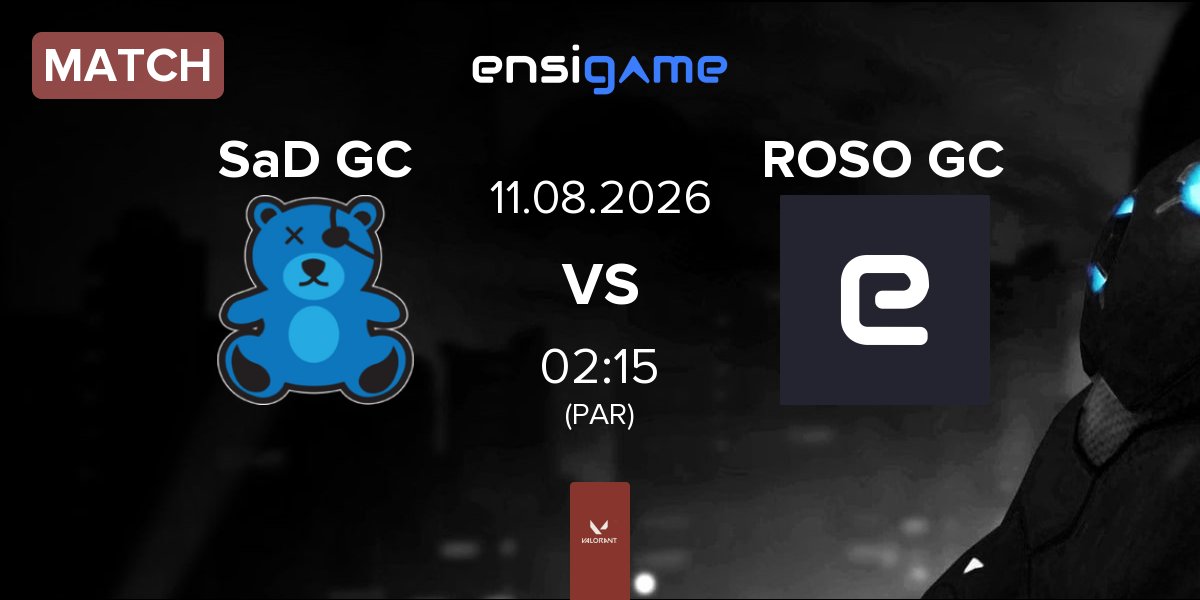 Match SaD GC vs ROSO GC | 11.08