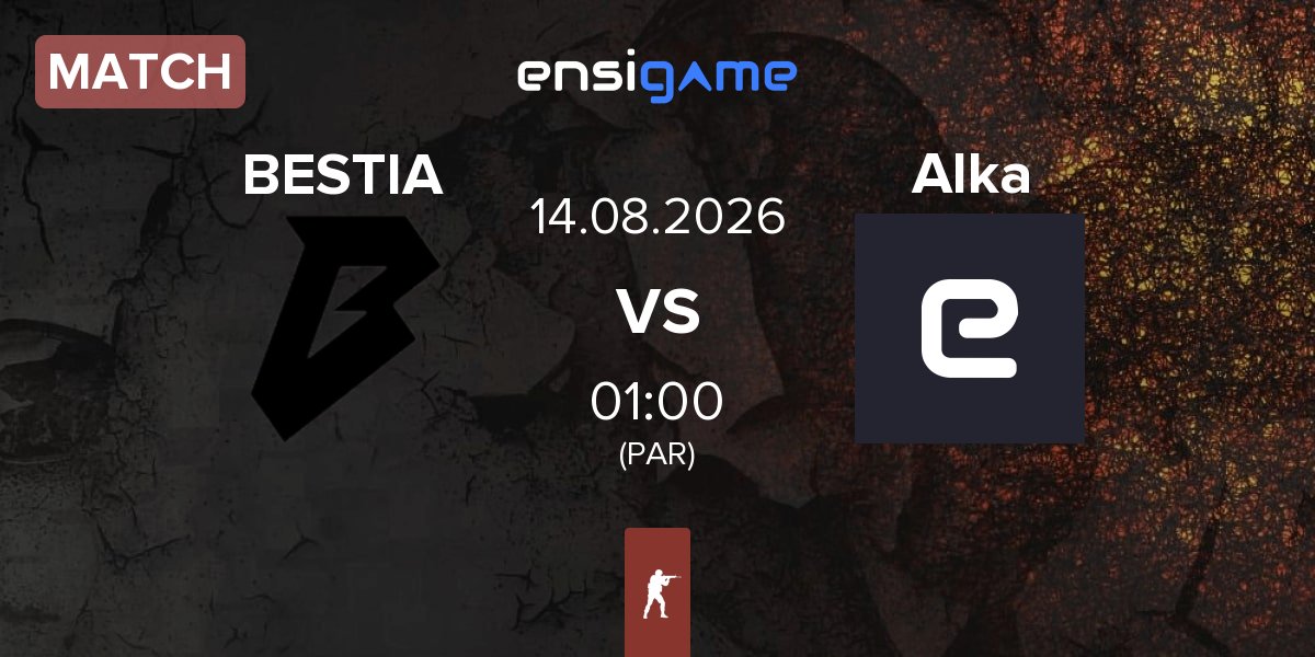 Match BESTIA vs Alka | 14.08