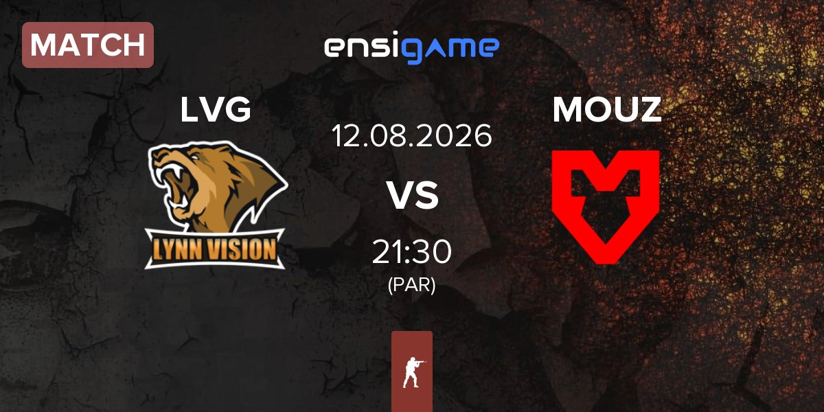Partida Lynn Vision Gaming LVG vs MOUZ | 12.08