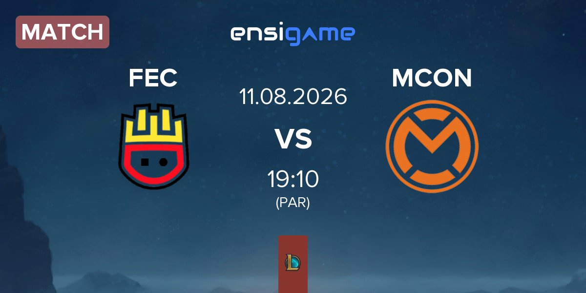 Match Frites Esports Club FEC vs mCon esports MCON | 11.08