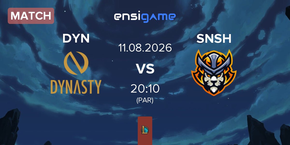 Match Dynasty DYN vs Senshi eSports SNSH | 11.08