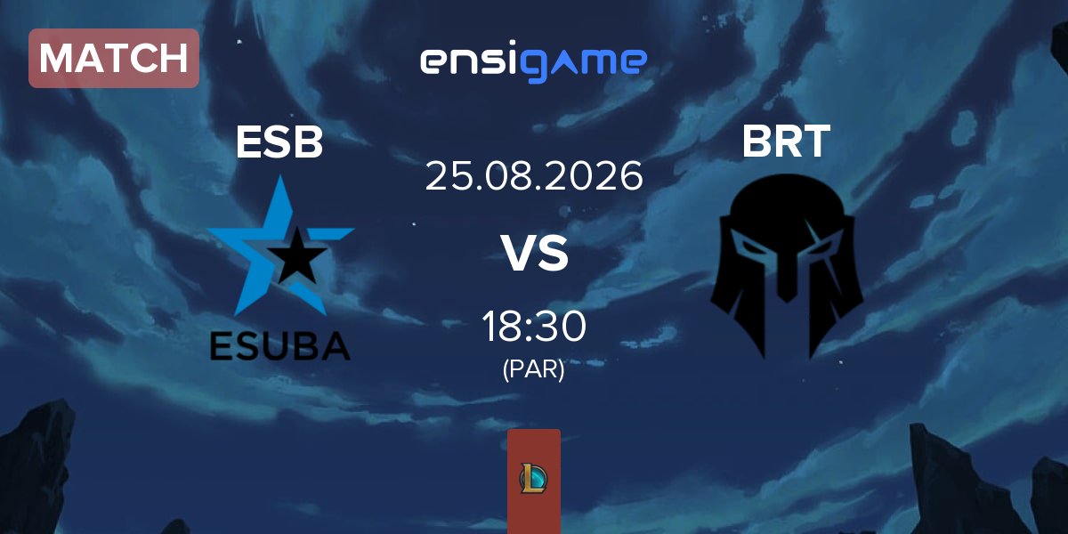 Match eSuba ESB vs Team Brute BRT | 25.08