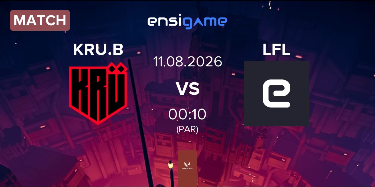 Match KRÜ Blaze KRU.B vs Looking For Laburo LFL | 11.08