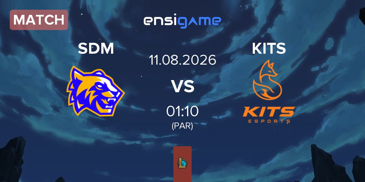 Partida SDM Tigres SDM vs Kits Esports KITS | 11.08