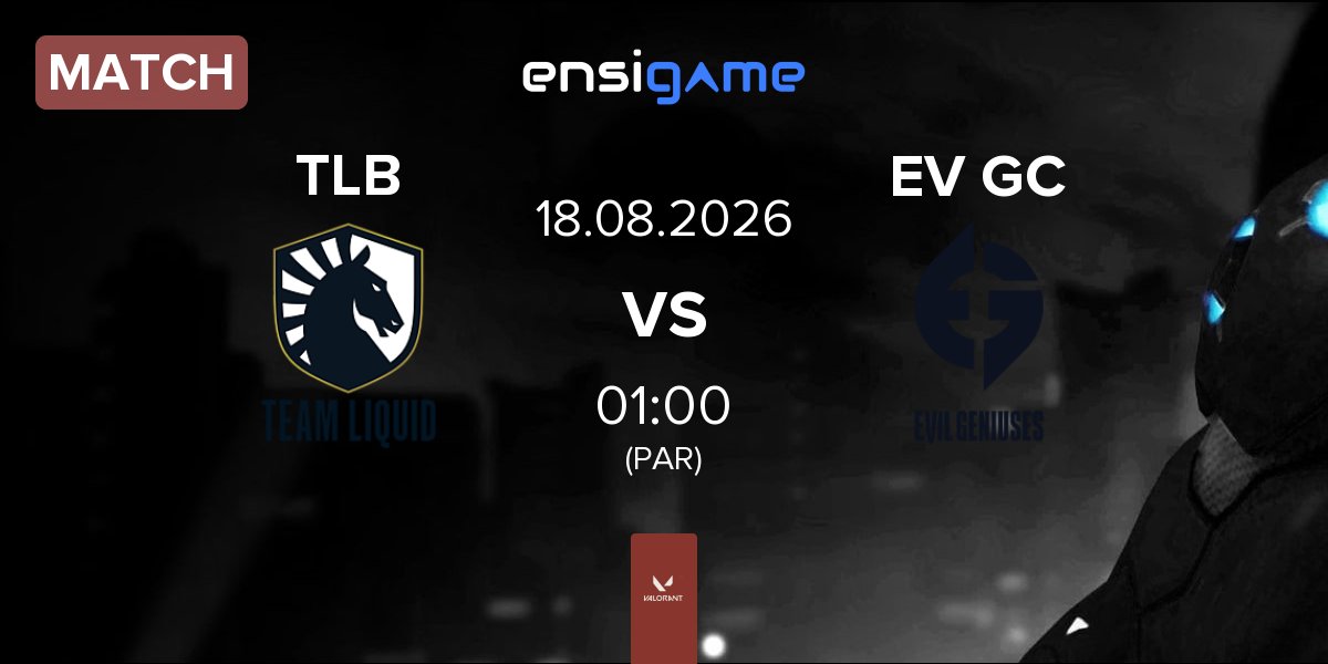Partida Team Liquid Brazil TLB vs Evil Geniuses GC EV GC | 18.08