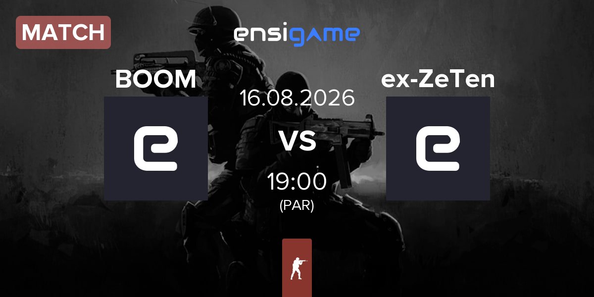 Partida boomerang BOOM vs ex-Zero Tenacity ex-ZeTen | 16.08