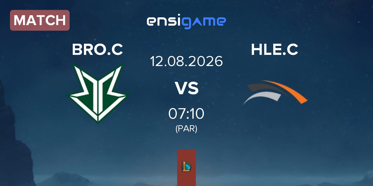 Match HANJIN BRION Challengers BRO.C vs Hanwha Life Esports Challengers HLE.C | 12.08