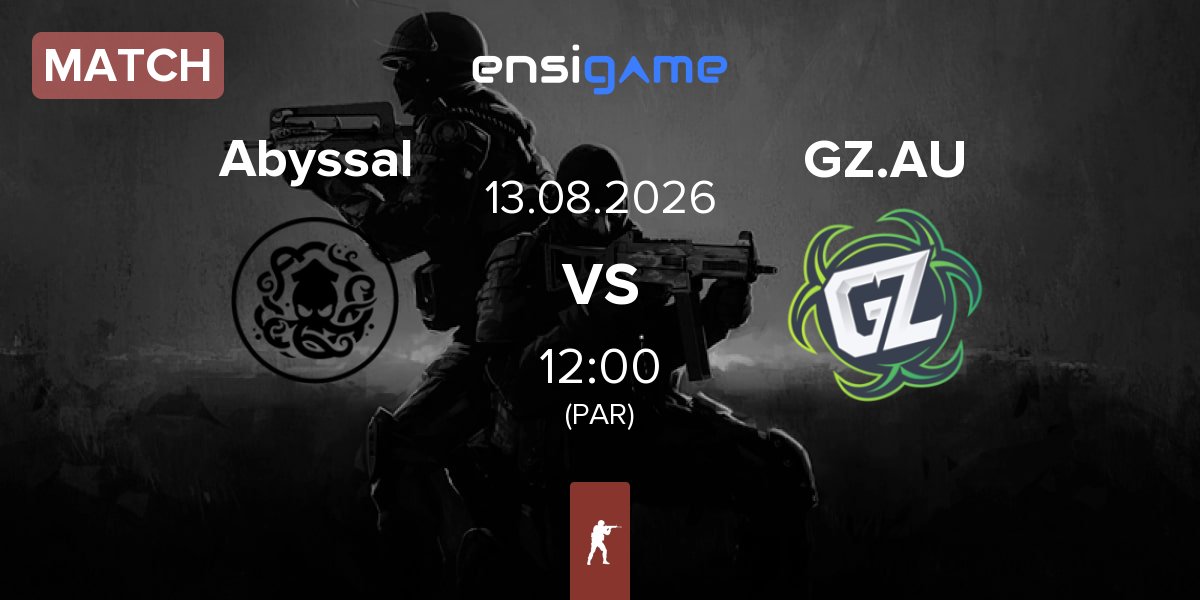 Match Team Abyssal Abyssal vs Ground Zero.AU GZ.AU | 13.08