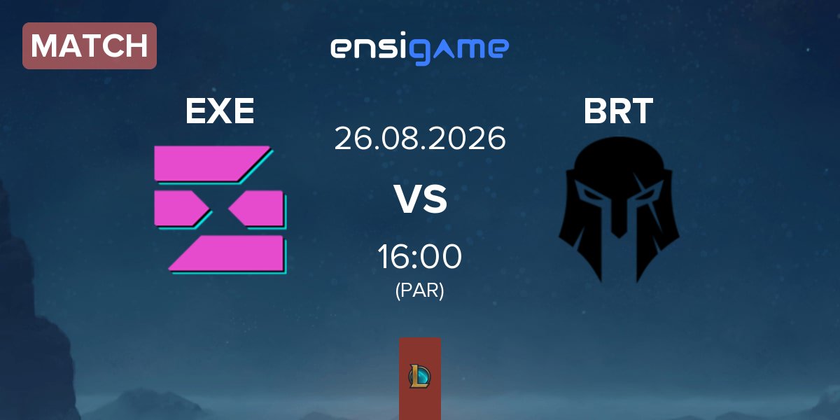 Partida EXILE esports EXE vs Team Brute BRT | 26.08