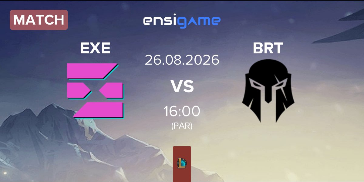 Partida EXILE esports EXE vs Team Brute BRT | 26.08