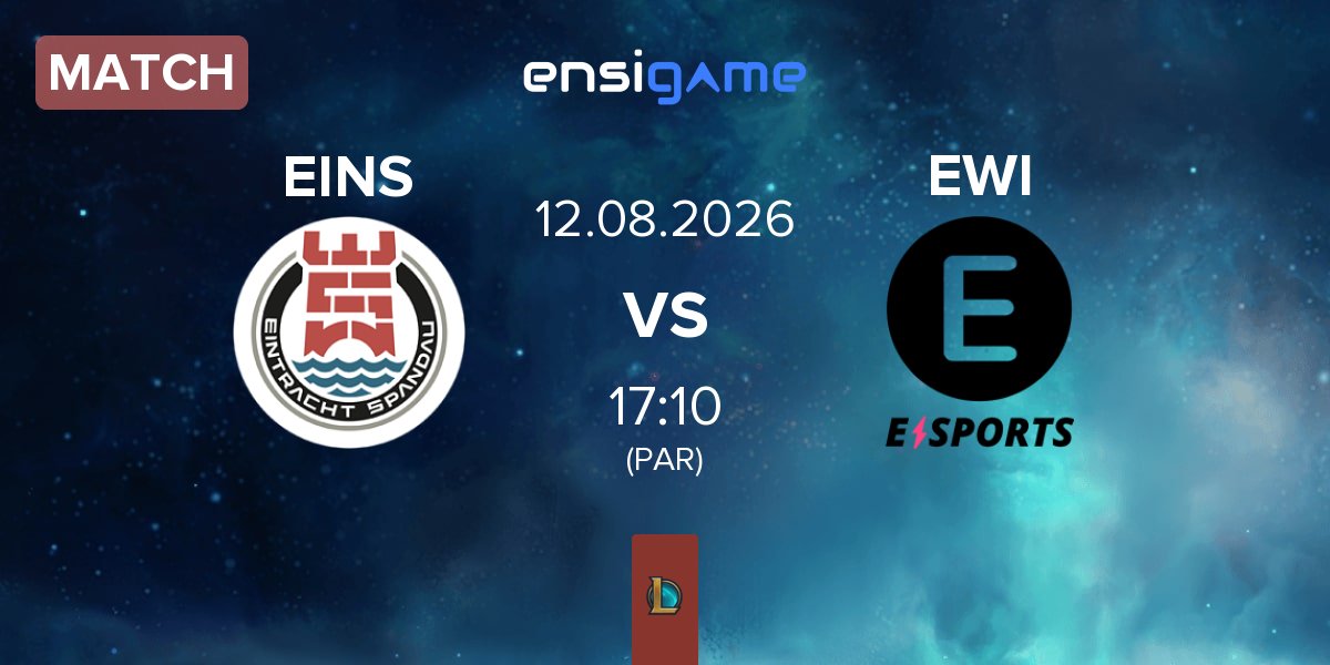 Match Eintracht Spandau EINS vs E WIE EINFACH E-SPORTS EWI | 12.08