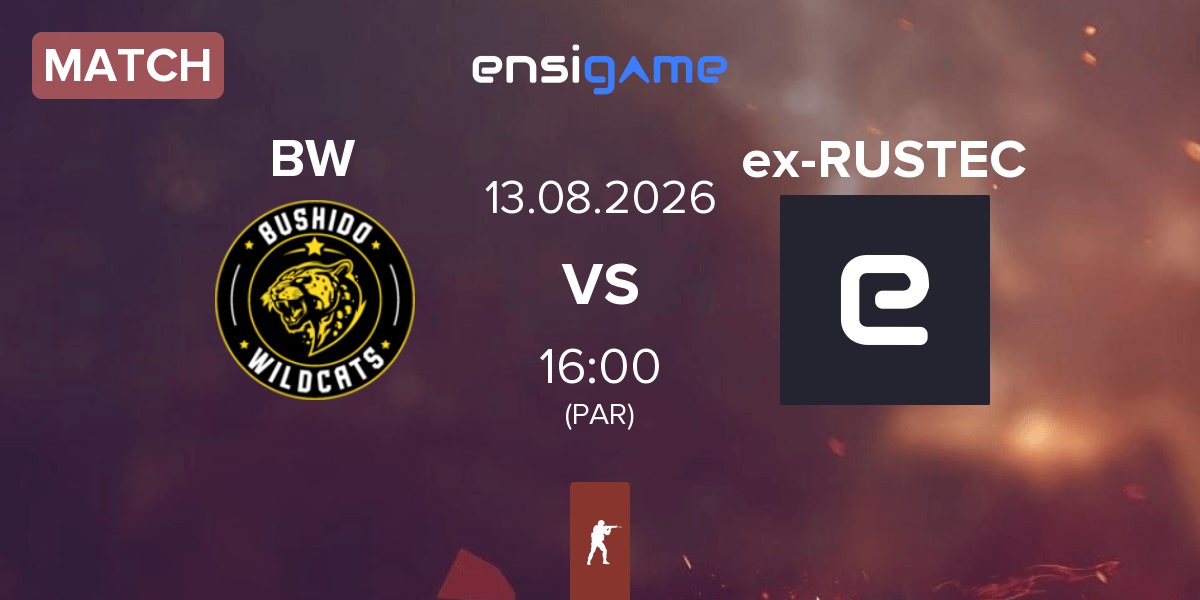 Match Bushido Wildcats BW vs ex-RUSTEC | 13.08