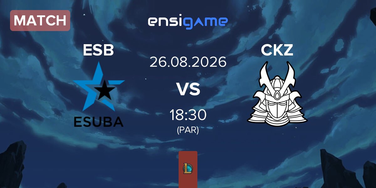 Match eSuba ESB vs CITA Kaizen CKZ | 26.08