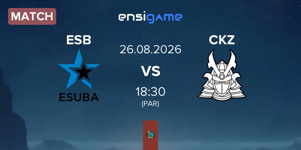 Match eSuba ESB vs CITA Kaizen CKZ | 26.08