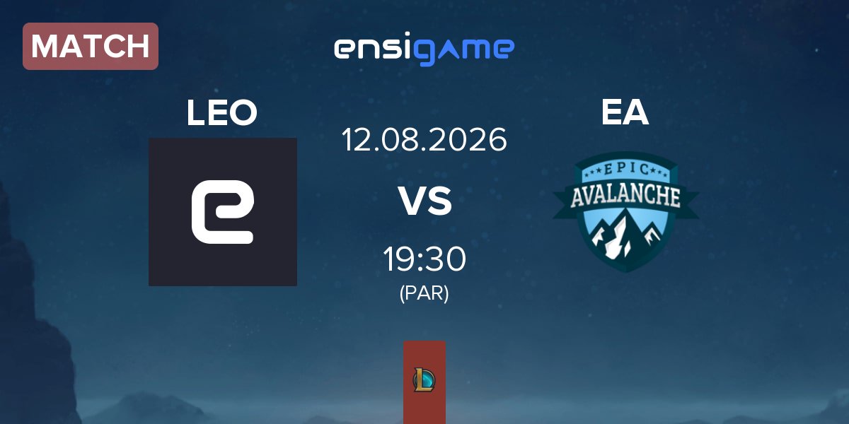 Match ⁠Lund Esports Organization LEO vs Epic Avalanche EA | 12.08
