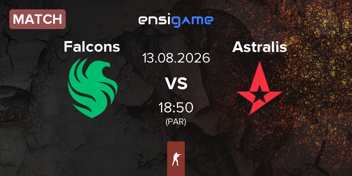 Match Team Falcons Falcons vs Astralis | 13.08