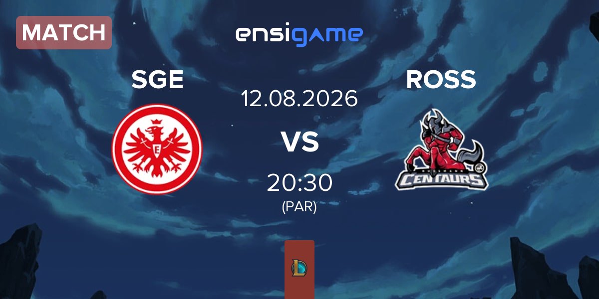 Partida Eintracht Frankfurt SGE vs ROSSMANN Centaurs ROSS | 12.08