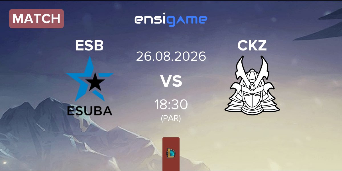 Partida eSuba ESB vs CITA Kaizen CKZ | 26.08