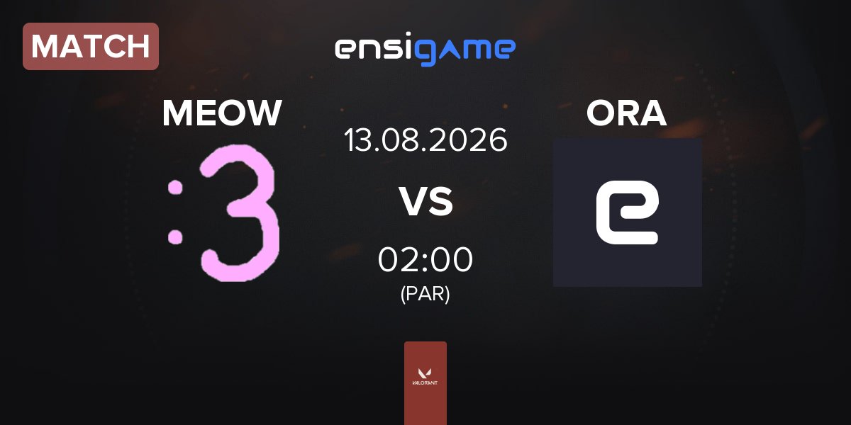 Match EMPIRE :3 MEOW vs ORA Temper ORA | 12.08