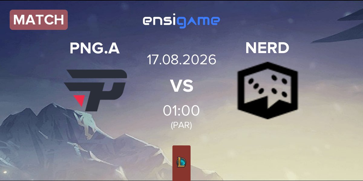 Partida paiN Gaming Academy PNG.A vs Ei Nerd Esports NERD | 17.08