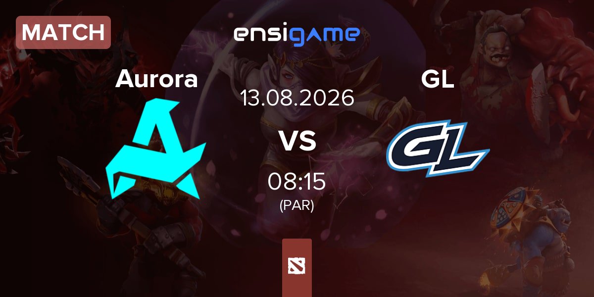 Partida Aurora Gaming Aurora vs GamerLegion GL | 13.08
