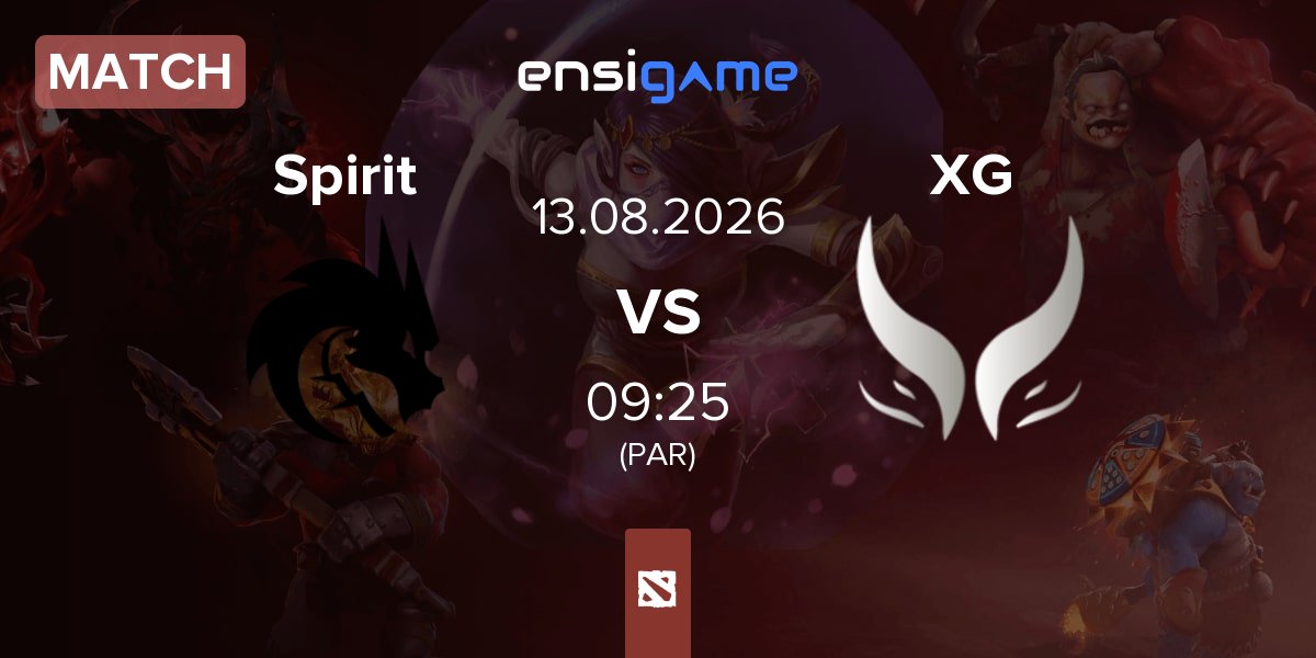 Match Team Spirit Spirit vs Xtreme Gaming XG | 13.08