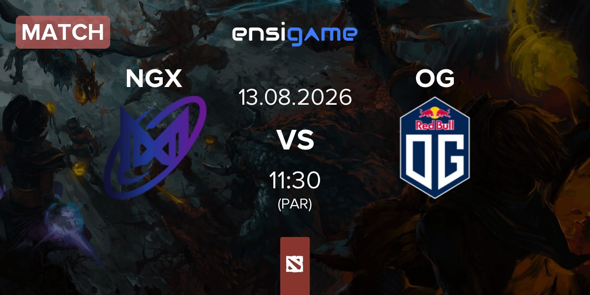 Match Nigma Galaxy NGX vs OG | 13.08