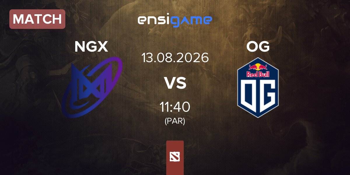 Match Nigma Galaxy NGX vs OG | 13.08
