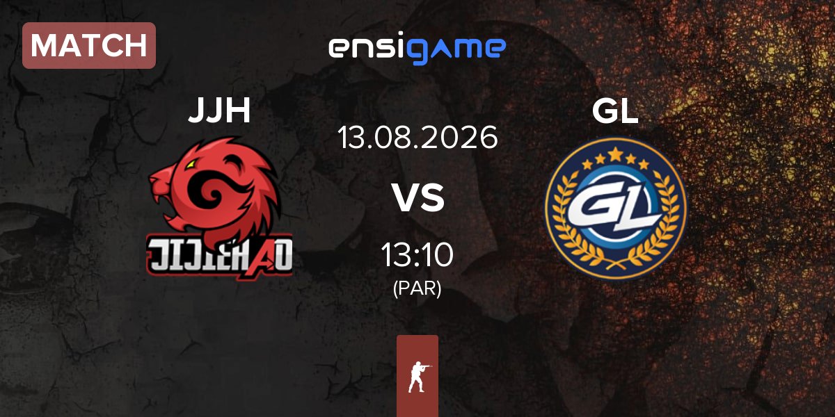 Match JiJieHao JJH vs GamerLegion GL | 13.08