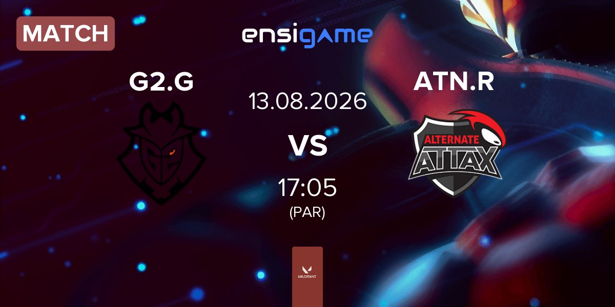 Partida G2 Gozen G2.G vs ALTERNATE aTTaX Ruby ATN.R | 13.08