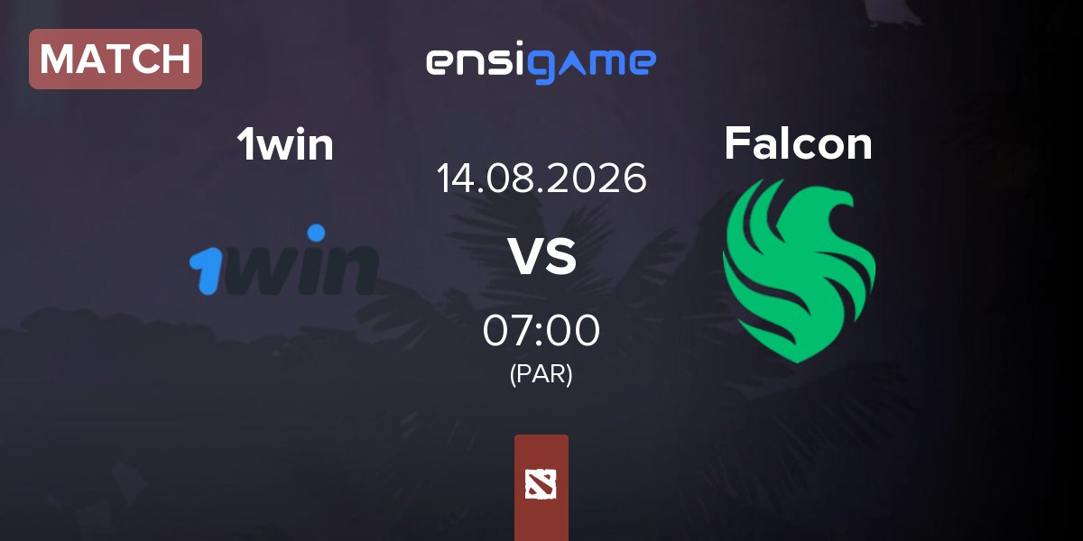 Match 1w Team 1win vs Team Falcons Falcon | 14.08