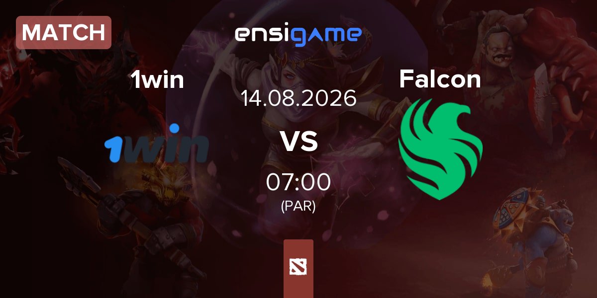 Match 1w Team 1win vs Team Falcons Falcon | 14.08