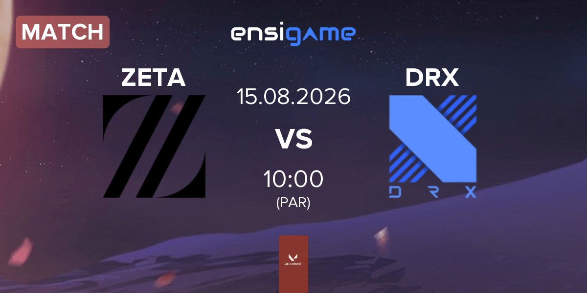Match ZETA DIVISION ZETA vs DRX | 15.08