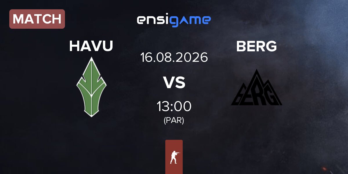 Match HAVU Gaming HAVU vs BERG Esports BERG | 16.08