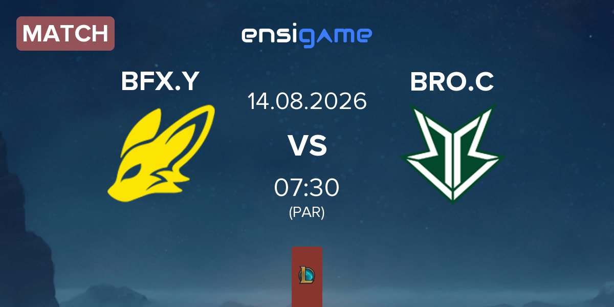 Match BNK FearX Youth BFX.Y vs HANJIN BRION Challengers BRO.C | 14.08