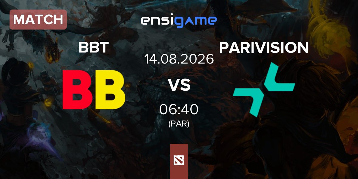 Partida BetBoom Team BBT vs PARIVISION | 14.08