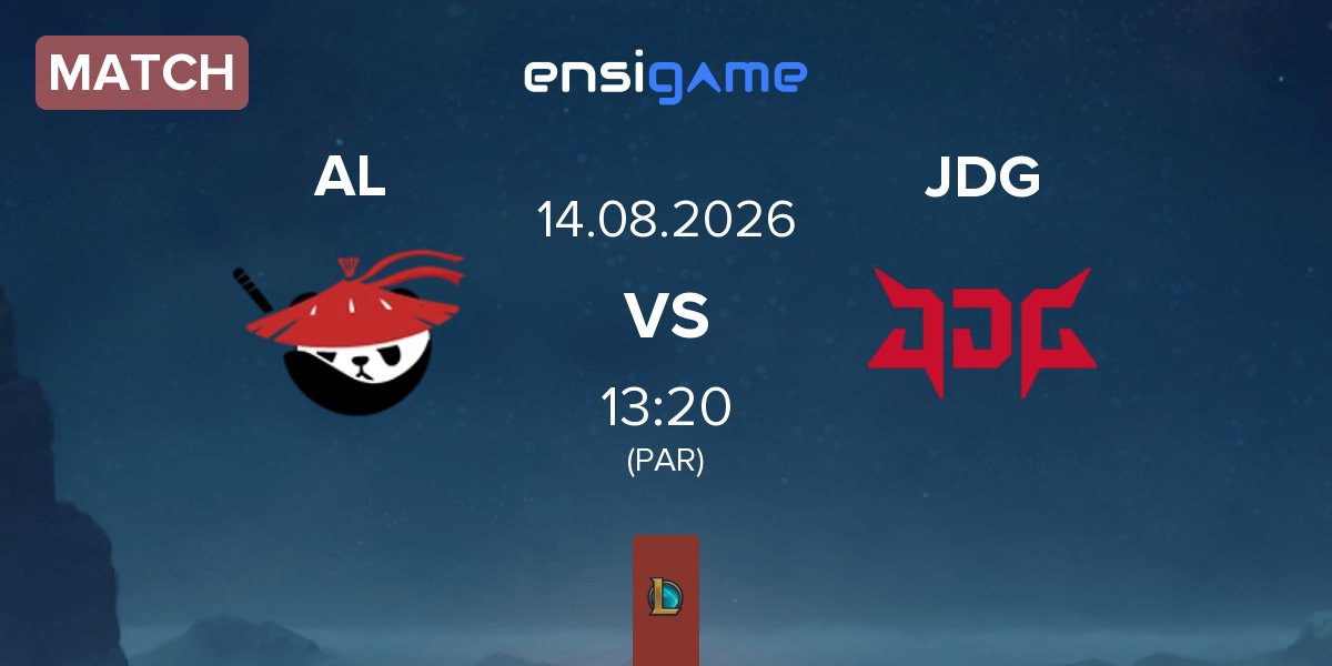 Partida Anyone's Legend AL vs JD Gaming JDG | 14.08