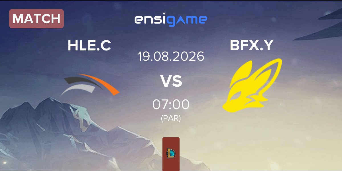 Match Hanwha Life Esports Challengers HLE.C vs BNK FearX Youth BFX.Y | 19.08
