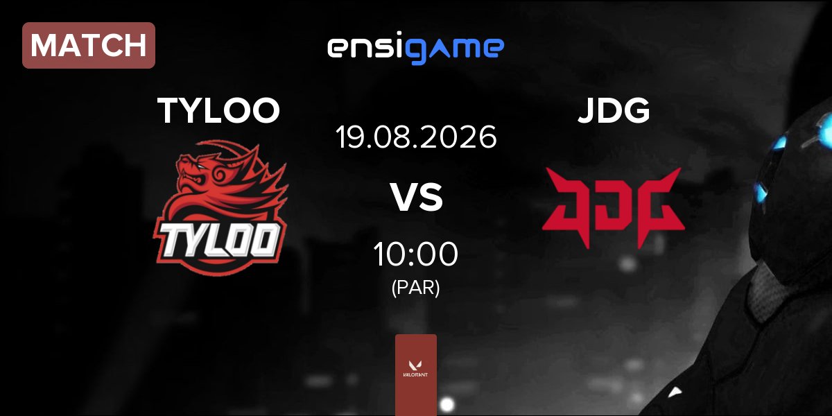 Partida TYLOO vs JD Gaming JDG | 19.08
