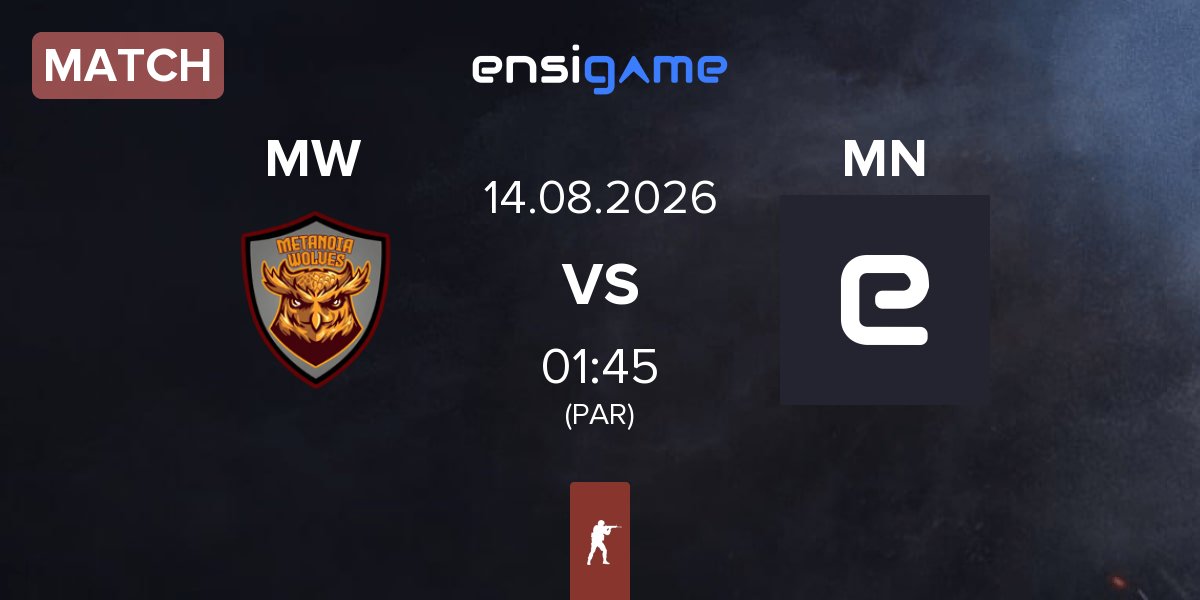 Partida Metanoia Wolves MW vs MEIA NOITE MN | 14.08