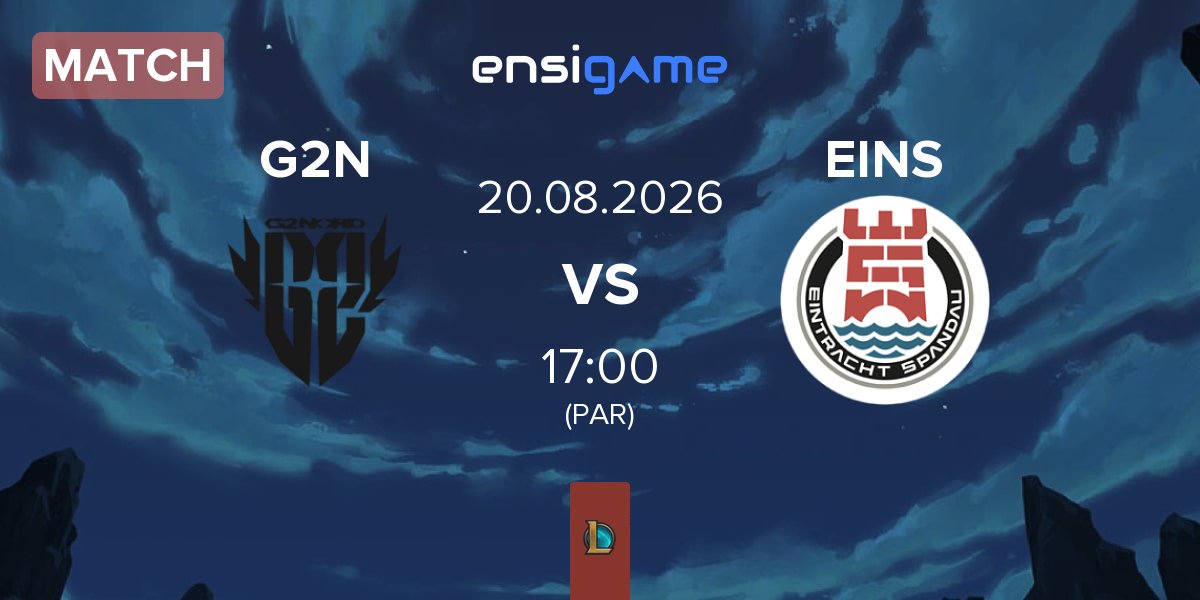Match G2 NORD G2N vs Eintracht Spandau EINS | 20.08