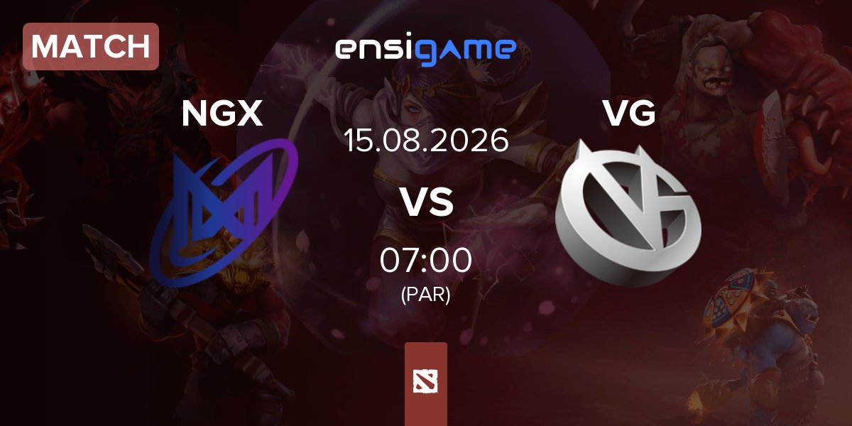 Partida Nigma Galaxy NGX vs Vici Gaming VG | 15.08