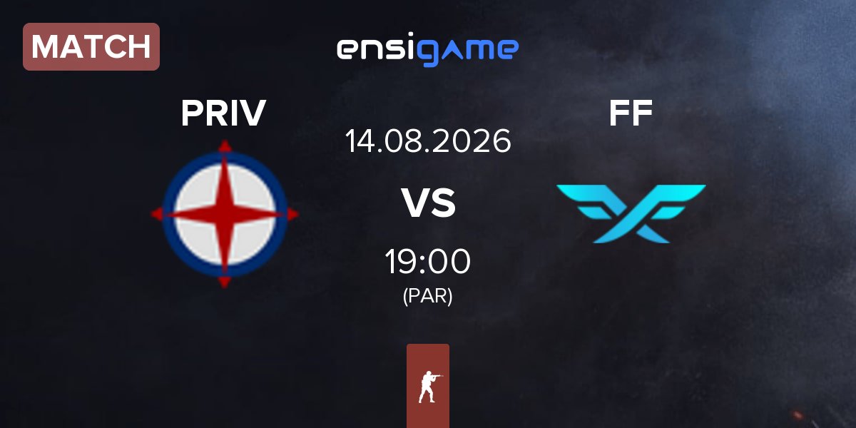 Match Privateer PRIV vs Fire Flux Esports FF | 14.08