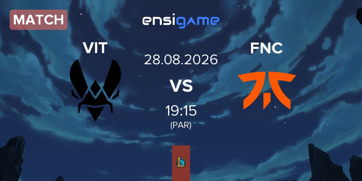 Partida Team Vitality VIT vs Fnatic FNC | 28.08