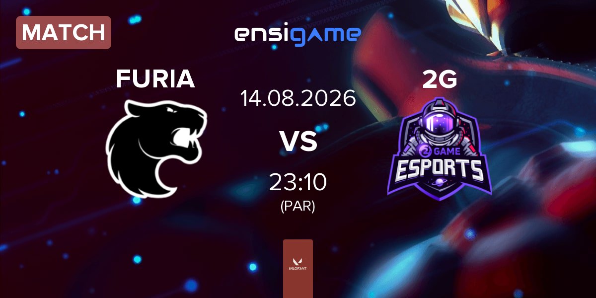 Match FURIA Esports FURIA vs 2GAME Esports 2G | 14.08
