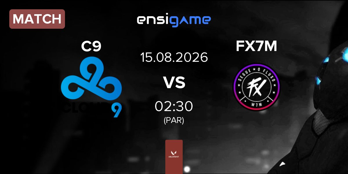 Partida Cloud9 C9 vs Fluxo W7M FX7M | 15.08