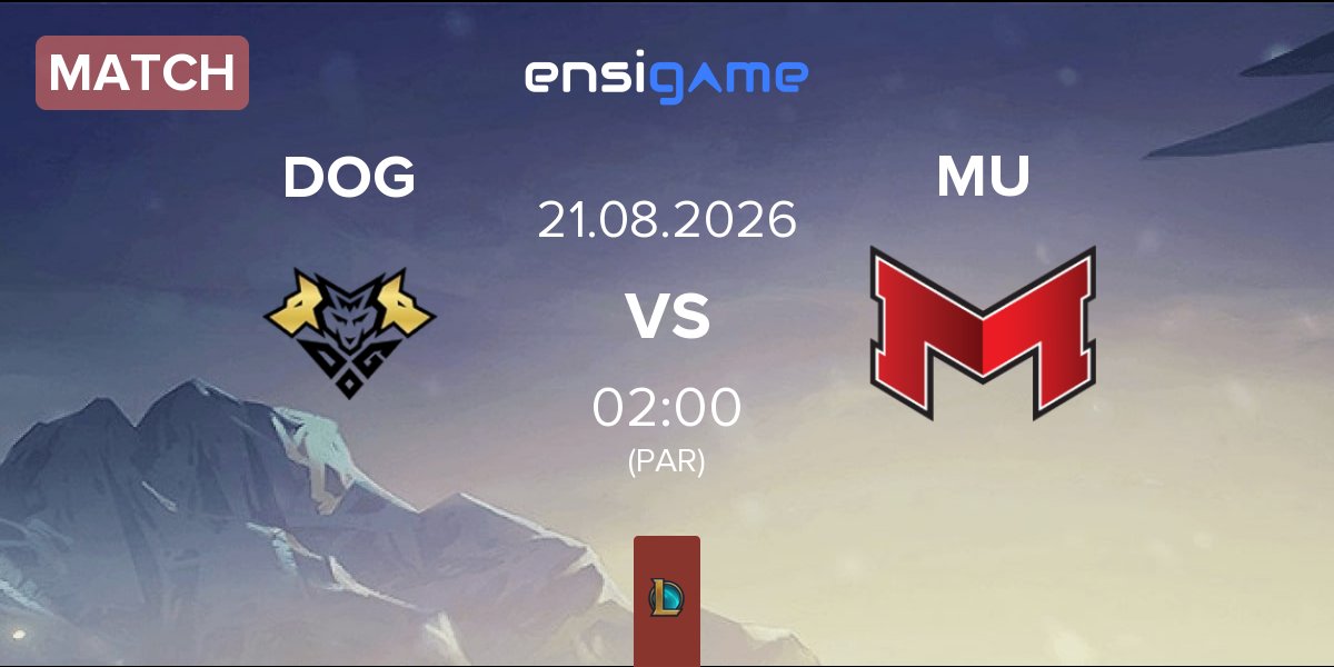 Match Dorado Gaming DOG vs Maryville University MU | 21.08