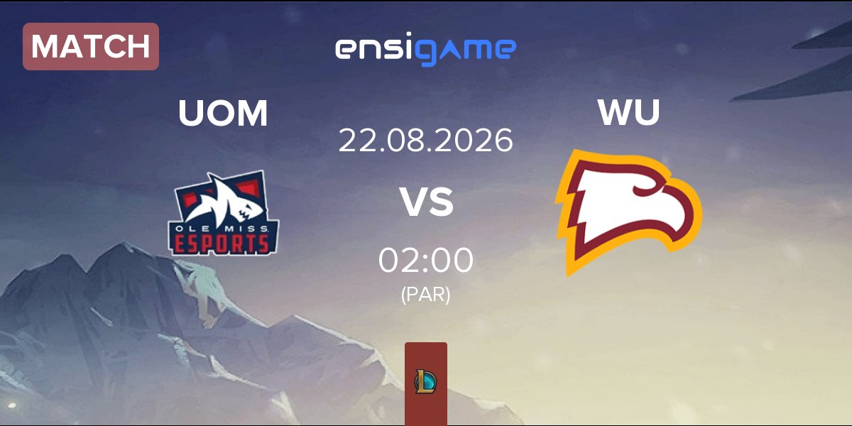 Partida University of Mississippi OME vs Winthrop University WU | 21.08