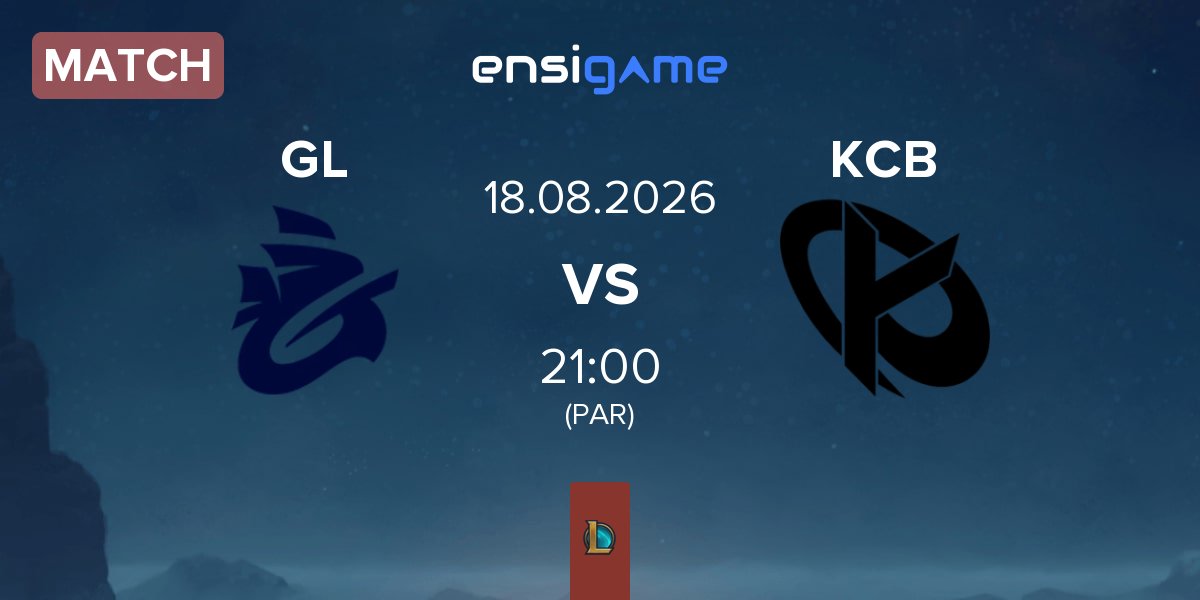 Match Galions GL vs Karmine Corp Blue KCB | 18.08