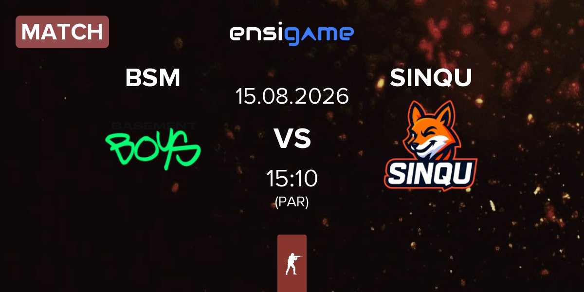 Match BASEMENT BOYS BSM vs SINQU | 15.08
